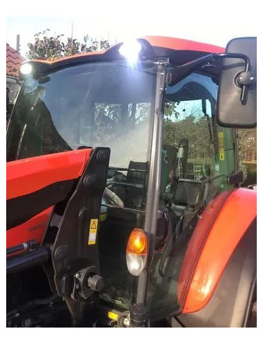 Faro trabajo de led cabina tractores John Deere y otras marcas para adaptar