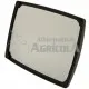 Espejo retrovisor 298 x 218 mm varilla Ø 18-28 mm curvo