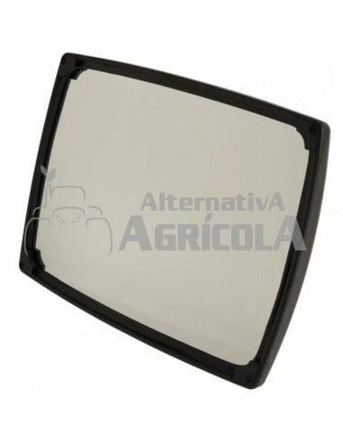 Espejo retrovisor 298 x 218 mm varilla Ø 18-28 mm curvo