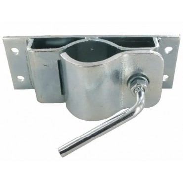 Abrazadera rueda jockey Ø 60 mm reforzada