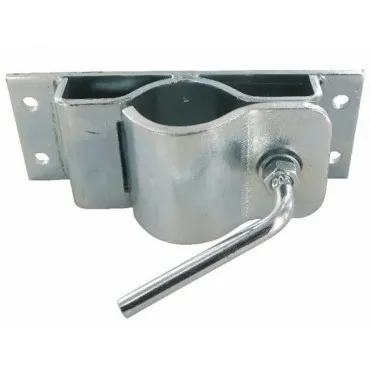 Abrazadera rueda jockey Ø 60 mm reforzada