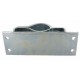 Abrazadera rueda jockey Ø 60 mm reforzada