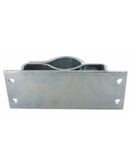 Abrazadera rueda jockey Ø 60 mm reforzada