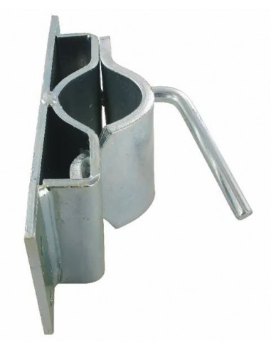 Abrazadera rueda jockey Ø 60 mm reforzada