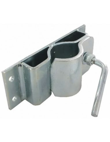 Abrazadera rueda jockey Ø 60 mm reforzada
