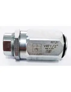 Válvula reguladora de presión con retención