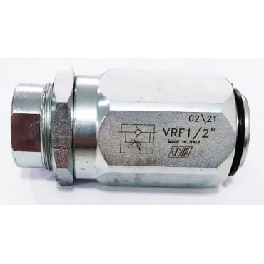 Válvula reguladora de presión con retención