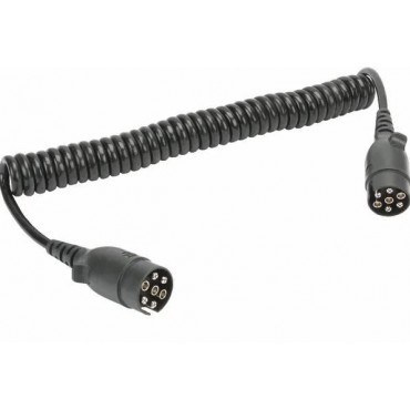 Cable reforzado espiral 5mt c/conexiones