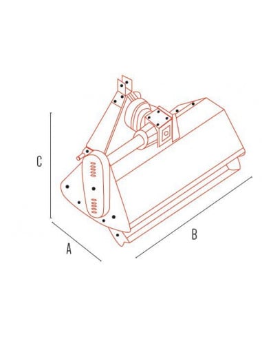 Trituradora de Martillos Zeppelin Atacama 850mm con Arco Tripuntal.