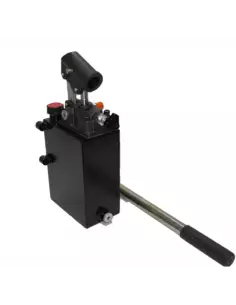 Bomba Hidraulica manual 25cc simple efecto con depósito de 3 litros