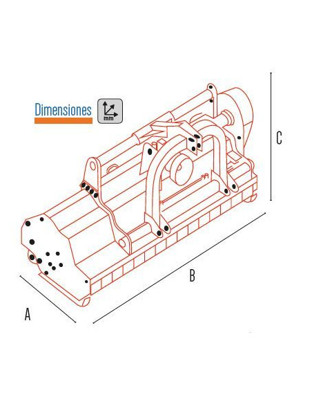 Trituradora Desplazable de Martillos Gran Volumen Great Canyon 2000mm con Portón Regulable