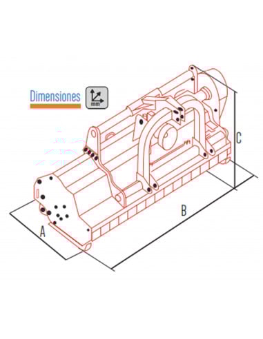 Trituradora de gran volumen desplazable con grupo desplazado