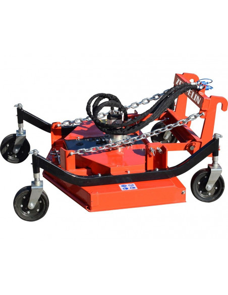 Desbrozadora hidráulica 1200mm para cargadora de ruedas