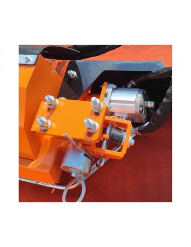 Soporte telescópico al tripuntal + 1 cabezal desbrotador de correas