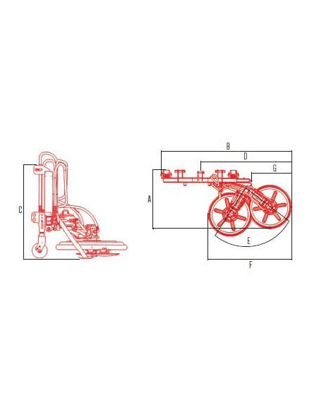 Brazo desbrozador de disco con desplazamiento lateral hidráulico 620mm
