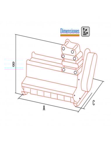 Cabezal desbrozador con bomba hidráulica 800mm