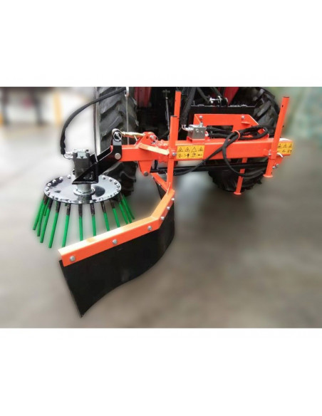 Barredora modelo monobrazo con varillas de metal