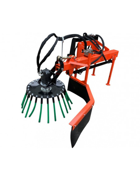 Barredora modelo monobrazo con varillas de metal