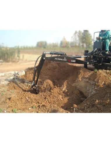 Retroexcavadora al tractor 240Z