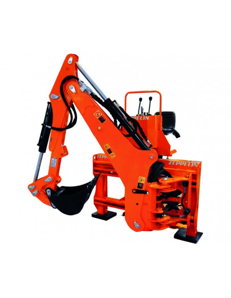 Retroexcavadora al tractor 95DZ desplazamiento mecánico Zeppelin