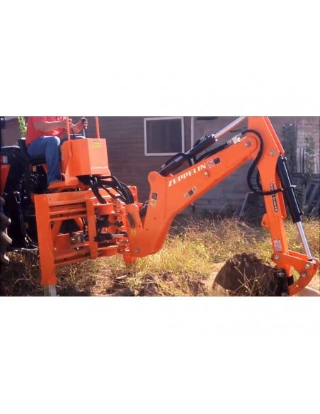 Retroexcavadora al tractor 95DZ deplazamiento mecánico