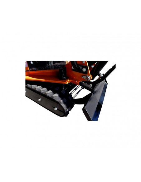 Miniexcavadora hidráulica autopropulsada