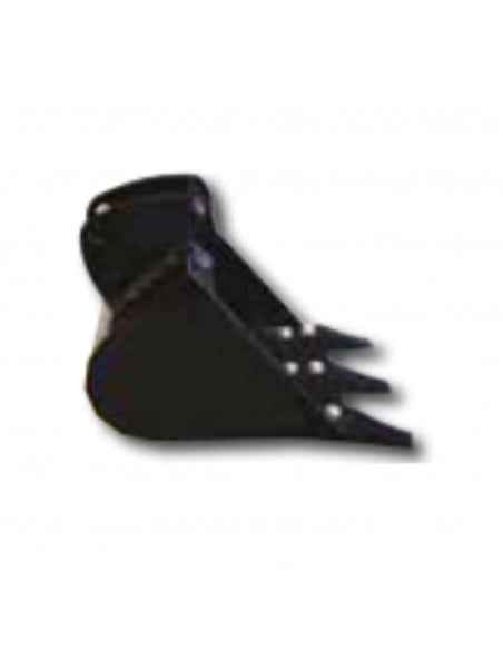 Cazo 200mm implemento Miniexcavadora Mini Pincher