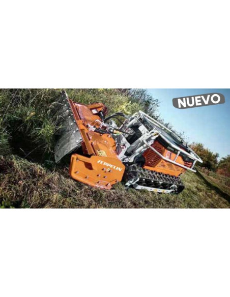 Trituradora motor con control remoto