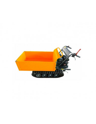 Mini Dumper Oruga 500kgs motor gasolina 6.5 HP 4 Tiempos