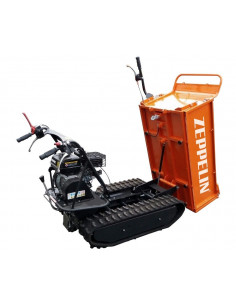 Mini Dumper Oruga 500kgs motor gasolina 6.5 HP 4 Tiempos