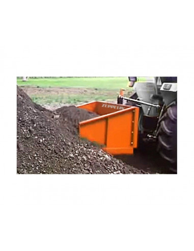 Cajón de transporte 150Kg a tercer punto