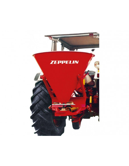 Abonadora a toma de fuerza para tractor monodisco de metal