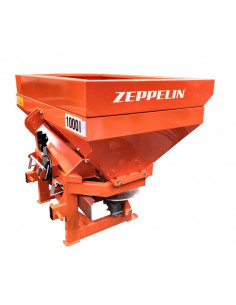 Abonadora metálica 1200 Kg marca Zeppelin doble plato 