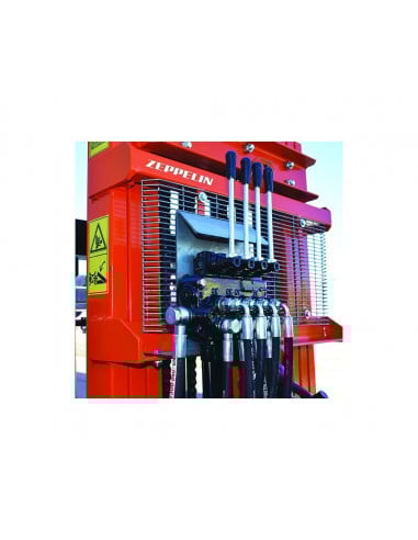 Elevador hidráulico Zeppelin para palés tríplex 3 alturas