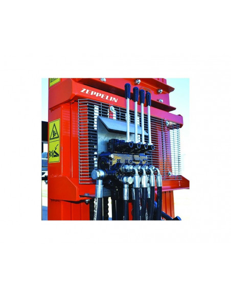 Elevador hidráulico Zeppelin para palés tríplex 3 alturas