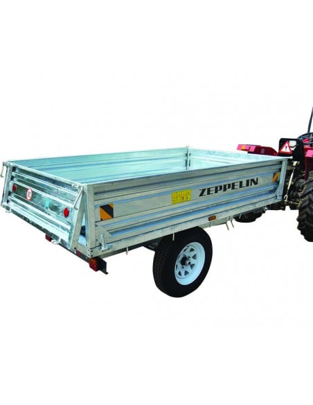 Remolque basculante 2500Kg / 2 ruedas