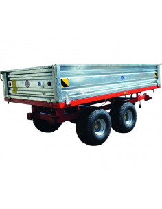 Remolque basculante 2500Kg / 4 ruedas