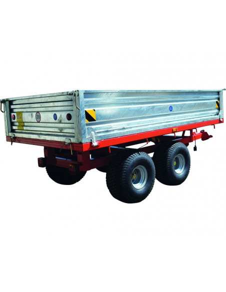 Remolque basculante 2500Kg / 4 ruedas