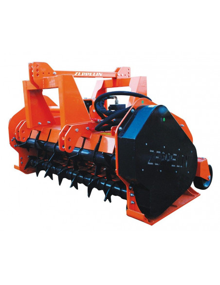 Trituradora reversible 1300mm doble alimentador para tractor