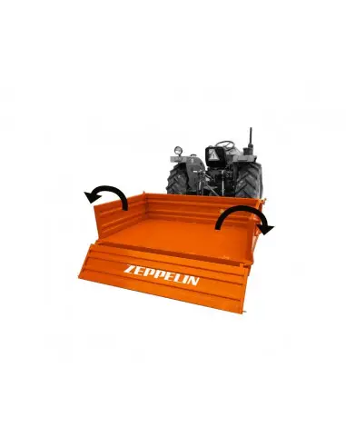 Cajones desplegables transportadores enganche tercer punto tractor