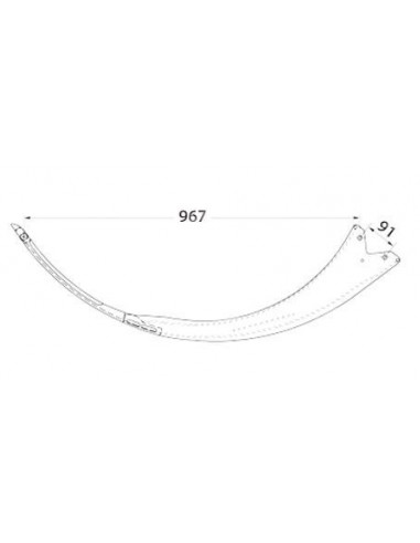 Aguja empacadora Claas serie Quadrant