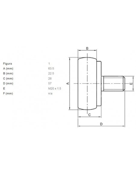 Rodamiento pistón empacadora New Holland