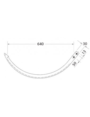 Aguja empacadora Welger AP45 y AP52