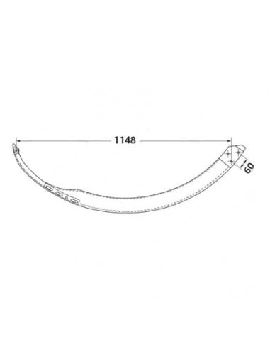 Aguja empacadora Welger serie D comprobar modelos