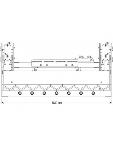 CAZO DITRIBUIDOR 240 con barrena de alimentación