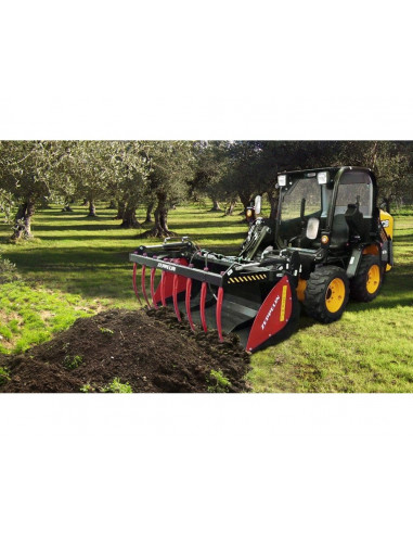 Cazo 1500mm cargador de estiércol