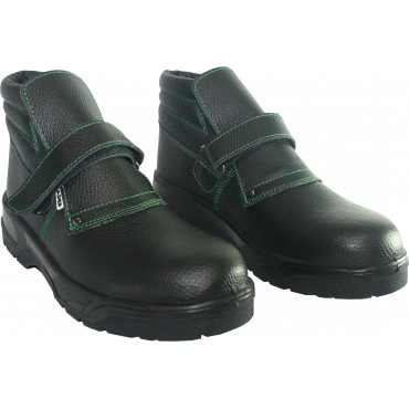 Bota de seguridad con belcro con puntera Nº39