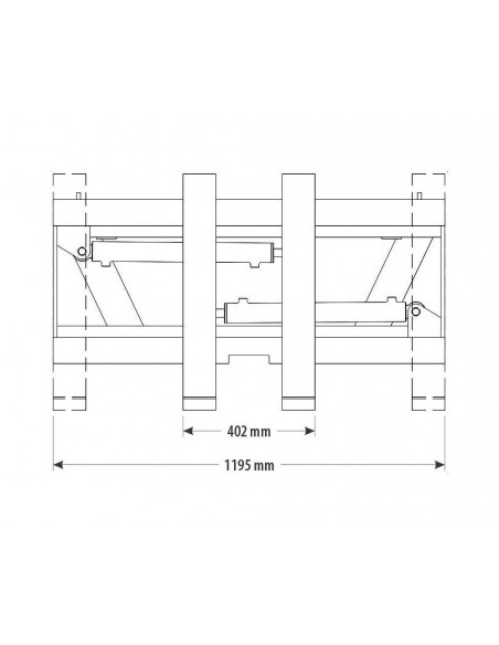 CARGAPALET 2TM con enganche de púas