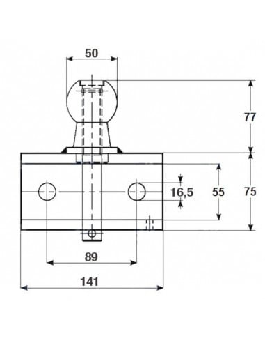 Enganche remolque 3500Kg