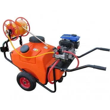 Carretilla pulverizadora 100 litros motor gasolina 4 Tiempos 2.5 HP Zeppelin